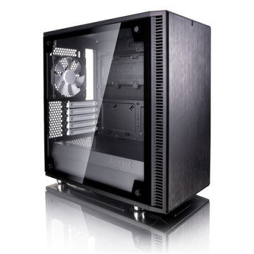 shumee Fractal Design | Define Mini C TG | FD-CA-DEF-MINI-C-BK-TG | Stransko okno | Leva stranska plošča - kaljeno steklo | Črna | Micro ATX | Napajalnik priložen Ne | ATX