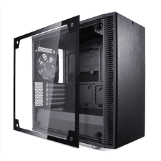 shumee Fractal Design | Define Mini C TG | FD-CA-DEF-MINI-C-BK-TG | Stransko okno | Leva stranska plošča - kaljeno steklo | Črna | Micro ATX | Napajalnik priložen Ne | ATX