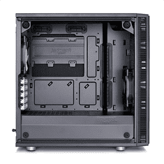 shumee Fractal Design | Define Mini C TG | FD-CA-DEF-MINI-C-BK-TG | Stransko okno | Leva stranska plošča - kaljeno steklo | Črna | Micro ATX | Napajalnik priložen Ne | ATX