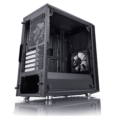 shumee Fractal Design | Define Mini C TG | FD-CA-DEF-MINI-C-BK-TG | Stransko okno | Leva stranska plošča - kaljeno steklo | Črna | Micro ATX | Napajalnik priložen Ne | ATX