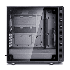 shumee Fractal Design | Define Mini C TG | FD-CA-DEF-MINI-C-BK-TG | Stransko okno | Leva stranska plošča - kaljeno steklo | Črna | Micro ATX | Napajalnik priložen Ne | ATX