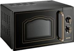 shumee Gorenje | MO4250CLB | Mikrovalovna pečica z žarom | Prostostoječa | 20 l | 700 W | Žar | Črna