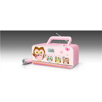 Muse Muse | M-29KP | Prenosni radio CD/MP3 predvajalnik z USB | 30 W | Roza/Image