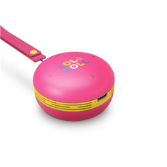 shumee Otroški zvočnik Energy Sistem Lol&Roll Pop | 5 W | Bluetooth 5.0 | Roza | Polnjenje prek USB | 3 ure delovanja baterije