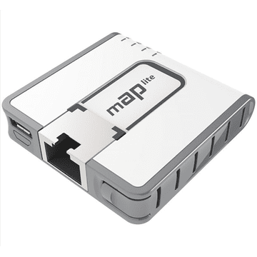 shumee MikroTik | mAP lite | RBmAPL-2nD | 802.11n | 2.4 | 150 Mbit/s | 10/100 Mbit/s | Vrata Ethernet LAN (RJ-45) 1 | MU-MiMO Ne | Vhod PoE