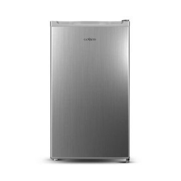shumee Goddess | GODRSE085GS8SSF | Hladilnik | Razred energijske učinkovitosti F | Prostostoječi | Shramba | Višina 85 cm | Neto prostornina hladilnika 90 l | 39 dB | Nerjaveče jeklo