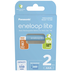 shumee Panasonic | AAA | 550 mAh | 2 kosa | ENELOOP Lite BK-4LCCE/2BE