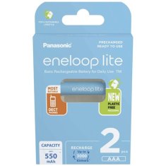 shumee Panasonic | AAA | 550 mAh | 2 kosa | ENELOOP Lite BK-4LCCE/2BE