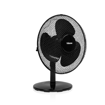 shumee Tristar | Namizni ventilator | VE-5725 | Namizni ventilator | Črna | Premer 30 cm | Število hitrosti 3 | Nihanja | 40 W | Da