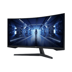 shumee Samsung | LC34G55TWWPXEN | 34" | VA | UWQHD | 21:9 | 1 ms | 250 cd/m² | Črna | 1 HDMI vhod | 165 Hz