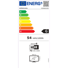 shumee LG | 43US662H3ZC | 43 "" | Ležeča postavitev | 16/7 | WebOS | WiFi | 300 cd/m² | 3840 x 2160 slikovnih pik