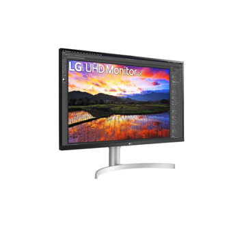 shumee LG | 32UN650-W | 31,5" | IPS | 4K UHD | Širokozaslonski (16:9) | 5 ms | 350 cd/m² | Bela/srebrna | Število HDMI vhodov: 2 | 60 Hz