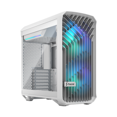 shumee Fractal Design Torrent Compact RGB belo TG (prozorno) ohišje za računalnik - srednji stolp, napajalnik ni priložen, ATX