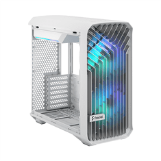 shumee Fractal Design Torrent Compact RGB belo TG (prozorno) ohišje za računalnik - srednji stolp, napajalnik ni priložen, ATX