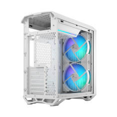shumee Fractal Design Torrent Compact RGB belo TG (prozorno) ohišje za računalnik - srednji stolp, napajalnik ni priložen, ATX