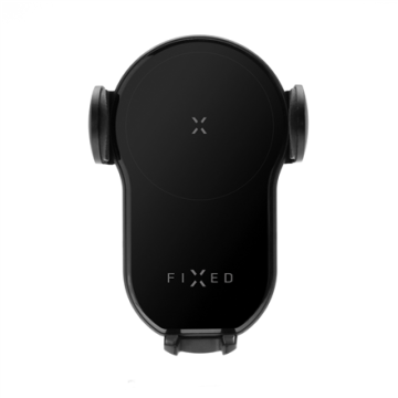 shumee Fiksno | Črno brezžično držalo za polnjenje v avtomobilu + notranja baterija