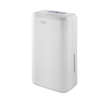 shumee Adler | Kompresorski razvlažilnik zraka | AD 7861 | Moč 280 W | Primerno za prostore do 60 m³ | Primerno za prostore do 1 m² | Prostornina rezervoarja za vodo 2 l | Bela