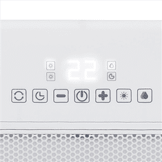 shumee Tristar | KA-5266 | Keramični grelec in vlažilec zraka | 1800 W | 3 stopnje moči | Primerno za prostore do 20 m² | Bela | IPX0