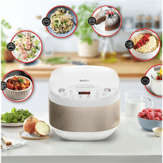 shumee TEFAL | RK622130 | Večnamenski kuhalnik | 4 l | Število programov: 12 | Bela