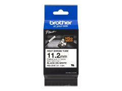 shumee Brother | HSe-231E | Termoskrčljivi trak | Termo | Črn na belem | Rola (1,12 cm x 1,5 m)
