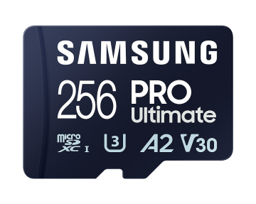 shumee Samsung | microSD kartica | PRO Ultimate | 256 GB | pomnilniška kartica microSDXC | U3, V30, bliskovni pomnilnik razreda A2 | SD adapter