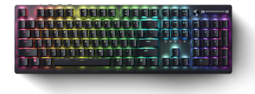 shumee Razer | Igralna tipkovnica | Deathstalker V2 Pro | RGB LED | ZDA | Brezžična | Črna | Bluetooth | Optična stikala | Brezžična povezava