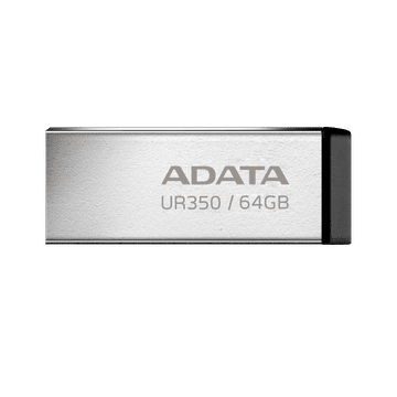 shumee ADATA | USB množični pomnilnik | UR350 | 64 GB | USB 3.2 Gen 1 | Črna