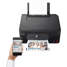 Črni barvni brizgalni tiskalnik/kopirni stroj/skener Canon PIXMA A4/Legal G3570