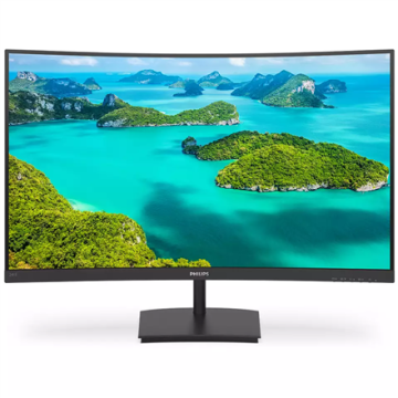 shumee Philips | 241E1SC | 24" | FHD | VA | 16:9 | Črna | 4 ms | 250 cd/m² | HDMI avdio izhod | Število HDMI vrat: 1 | 75 Hz