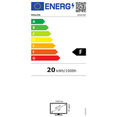 shumee Philips | 241E1SC | 24" | FHD | VA | 16:9 | Črna | 4 ms | 250 cd/m² | HDMI avdio izhod | Število HDMI vrat: 1 | 75 Hz