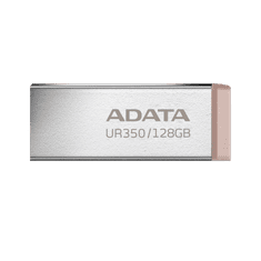 shumee ADATA | USB ključek | UR350 | 128 GB | USB 3.2 Gen 1 | Rjava