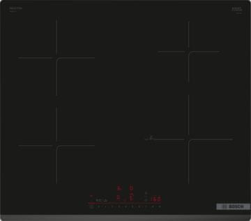 shumee Bosch | PIE63KHC1Z | Štedilnik | Indukcija | Število gorilnikov/kuhalnih con: 4 | Na dotik | Časovnik | Črna