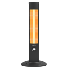 shumee Simfer | Električni kremenov grelec za notranjo uporabo | DYSIS HTR-7405 | Infrardeči | 2000 W | Število stopenj moči | Primerno za prostore do 20 m³ | Črna | Brez