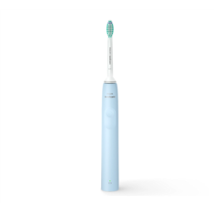shumee Električna zobna ščetka Philips Sonicare HX3651/12 v svetlo modri barvi - Polnilna, zasnovana za odrasle. Vključuje 1 glavo ščetke, 1 način ščetkanja, sonično tehnologijo. Higienska nega.
