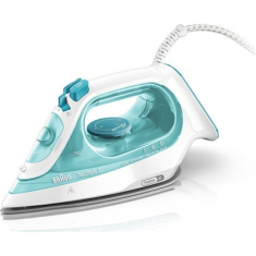 shumee Braun SI 3041 TexStyle parni likalnik z močjo 2350 W, 270 ml rezervoarjem za vodo, neprekinjenim izpustom pare 45 g/min in funkcijo odsevnika pare 180 g/min - turkizna barva. 24-mesečna garancija.