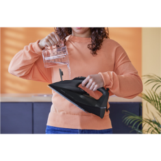 shumee Philips DST7511/80 | Likalnik na paro | 3200 W | Prostornina rezervoarja za vodo 300 ml | Neprekinjena para 55 g/min | Izpust pare 260 g/min | Črna