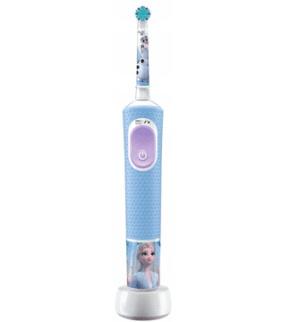 shumee Oral-B | Vitality PRO za otroke Frozen | Električna zobna ščetka | Pralna | Za otroke | 1 glava priložena | 2 načina ščetkanja | Modra