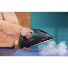 shumee Philips DST7511/80 | Likalnik na paro | 3200 W | Prostornina rezervoarja za vodo 300 ml | Neprekinjena para 55 g/min | Izpust pare 260 g/min | Črna