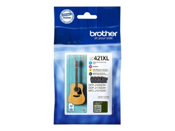 shumee Brother LC421XLVALDR | Kartuše s črnilom | Večpakiranje