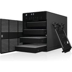 IcyBox IB-3740-C31 USB 3.1 Type-C zunanje ohišje za 4 diske ali SSD