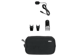 shumee Braun | Prirezovalnik brade | BT7940 | Brezžični | Število korakov dolžine 39 | Srebrna/črna