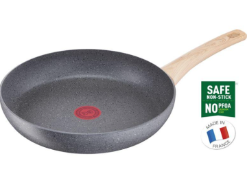 shumee TEFAL | Ponev za cvrtje | G2660672 Natural Force | Cvrtje | Premer 28 cm | Primerno za indukcijsko kuhalno ploščo | Fiksni ročaj | Temno siva