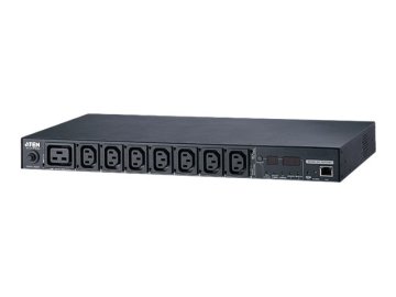shumee Aten PE7208G-ATA-G 20A/16A 8-vtičnica 1U vtičnica z merilnikom eko PDU | Atene