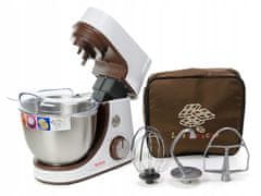 shumee TEFAL | Kuhinjski robot Masterchef Gourmet | QB51K138 | 1100 W | Hitrosti 8 | Prostornina posode 4,6 l | Bela