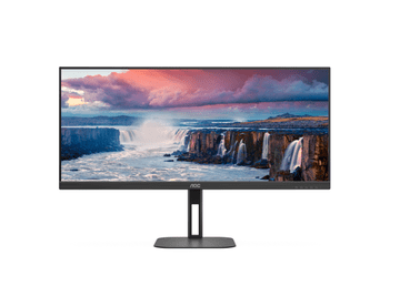 shumee AOC | Monitor | U34V5C/BK | 34" | VA | 21:9 | 100 Hz | 4 ms | 3440 x 1440 slikovnih pik | 1 vhod HDMI | Črna