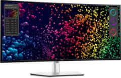 shumee Dell | U4025QW | 40" | IPS | 21:9 | 120 Hz | 8 ms | 5120 x 2160 slikovnih pik | 450 cd/m² | 1 vhod HDMI | srebrn