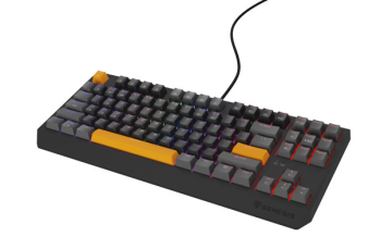 shumee THOR 230 | Mehanska igralna tipkovnica | Žična | ZDA | Sivkasto siva | USB tip A | Outemu rdeča