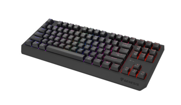 shumee THOR 230 | Mehanska igralna tipkovnica | Brezžična | ZDA | Črna | 2,4 GHz, Bluetooth, USB | Rdeča