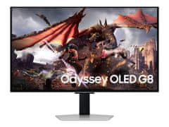 shumee Samsung LS32DG802SUXDU 32"" OLED G8 G80SD UHD monitor 3840x2160/16:9/200cd/m2/0,03 ms, DP, HDMI, USB
