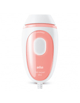 shumee Braun | PL1000 Silk-expert Mini IPL | Epilator | Čas delovanja (maks.) min | Življenjska doba žarnice (utripov) 300.000 | Število stopenj moči 3 | Bela/roza